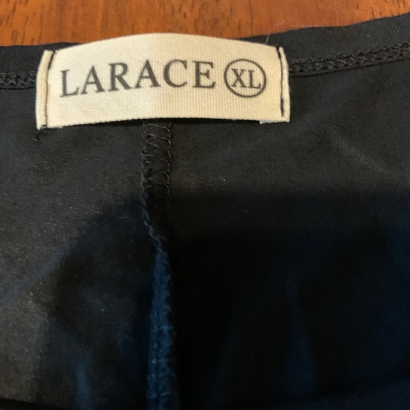 Larace Leopard Print Hem Tunic Top Size XL - Picture 2 of 2